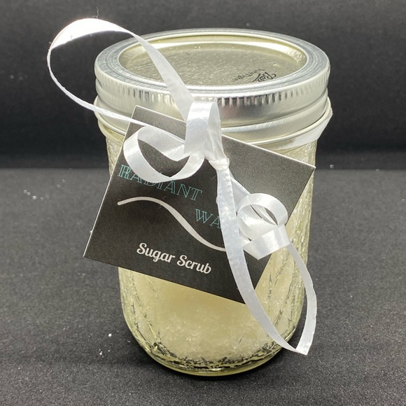 Sandalwood blend versatile sugar scrub 8oz - Picture 2 of 5